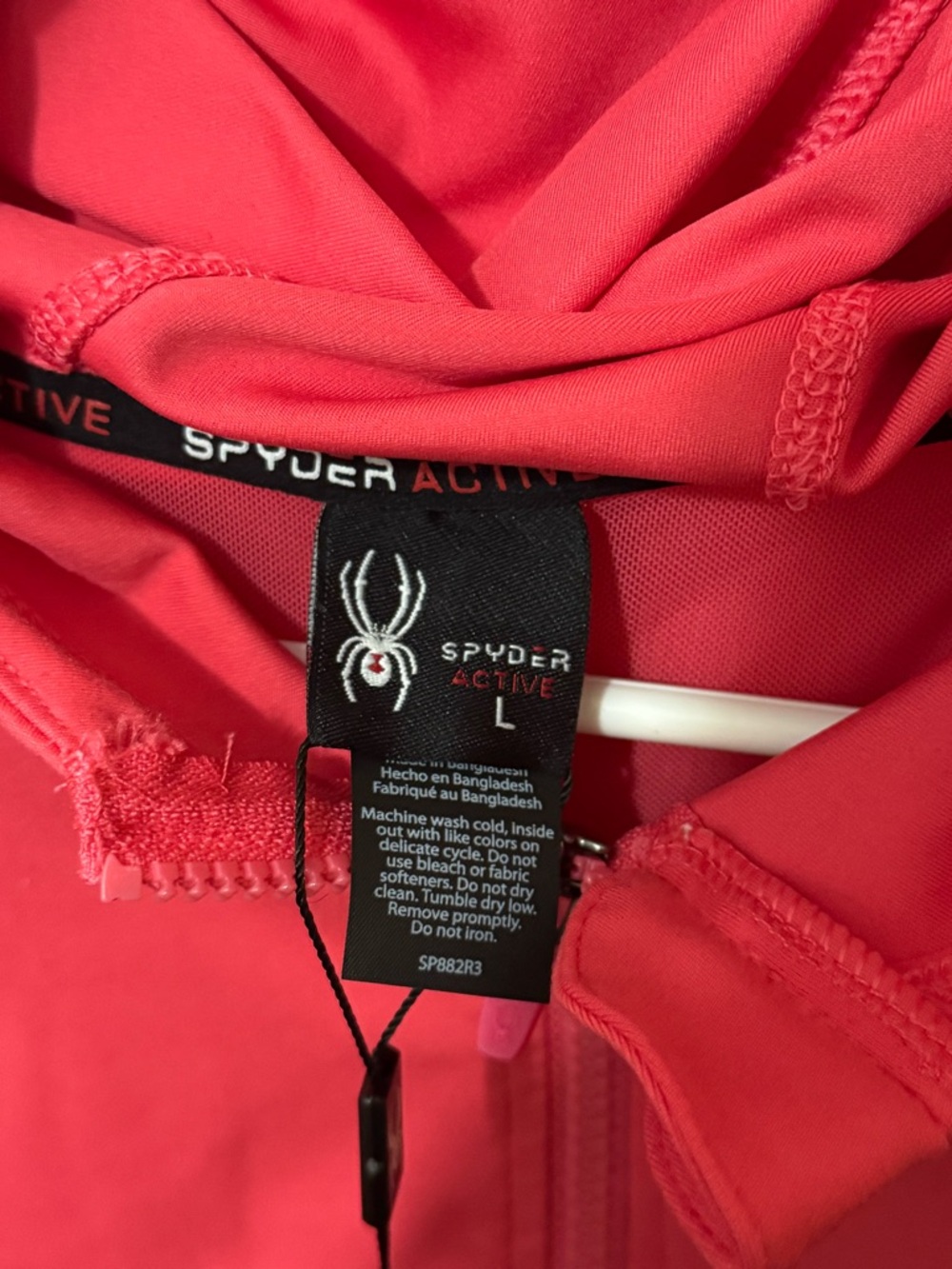 Spyder Women's Hooded Utility Jacket in Bright Pink - Picture 2 of 3